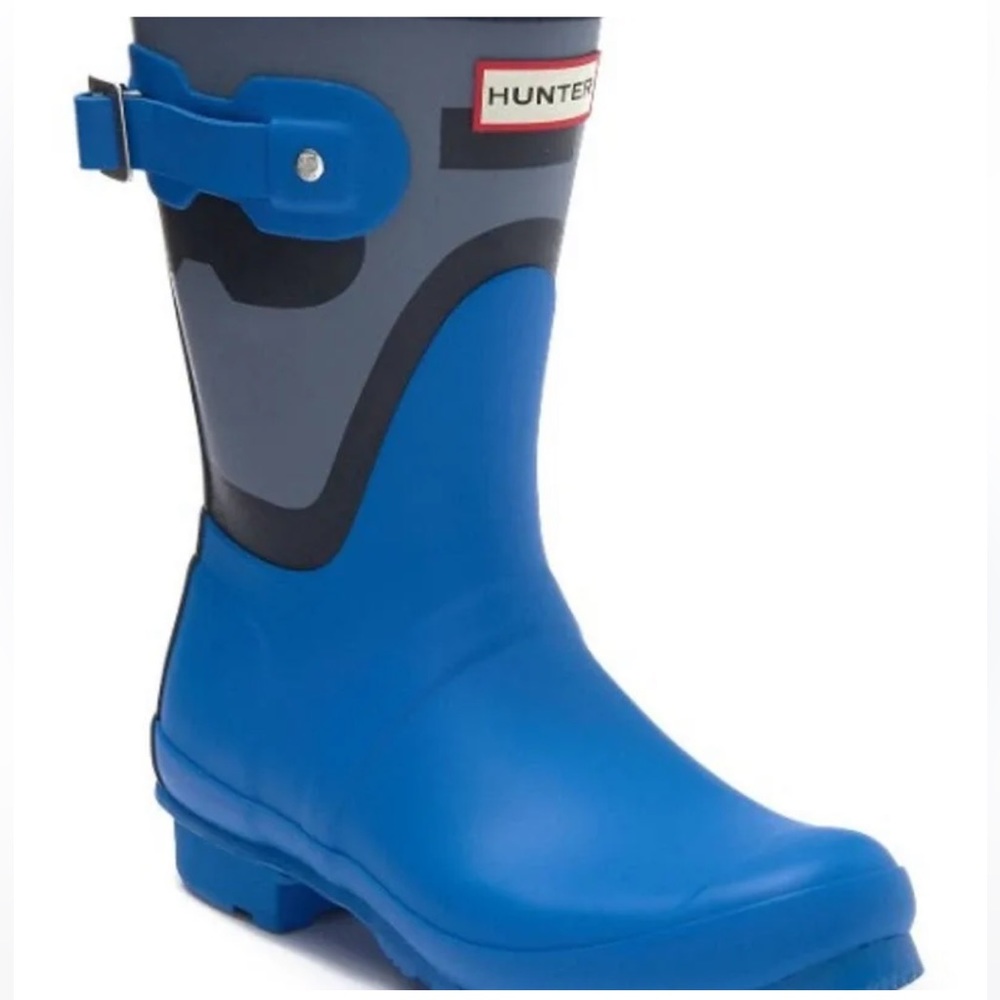 HUNTER shadow print original short waterproof boots